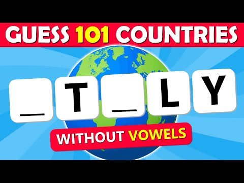 Guess the Country Without the Vowels 🌎🤔