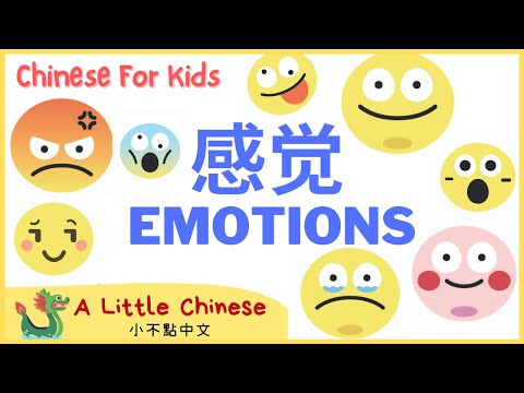 How Do You Feel? Learn about Emotions and Feelings in Mandarin Chinese for Toddlers & Kids | 感觉