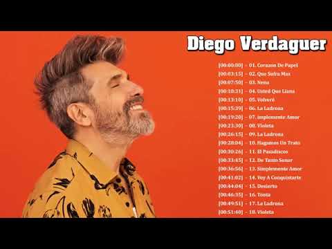 Las Mejores Canciones De Románticos Diego Verdaguer | Éxitos Canciones: Nena, Volvere, Violeta Y MAS