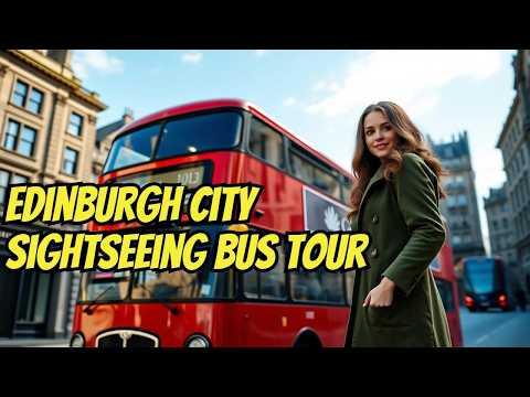 EXPLORE Edinburgh's HIDDEN GEMS on this City Sightseeing Bus Tour!