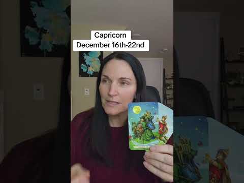 Capricorn Tarot December 2024 #Capricorn #capricornzodiac #Capricorntarotscope #capricornreading