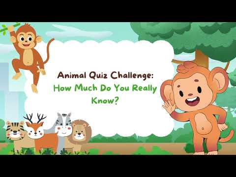 Animal Quiz Challenge: Can You Score 100%? | Quiz time | Fun Game | Quiz #quiz #facts #gk #fun