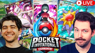 FIRST Pokemon TCG Pocket Invitational TOURNAMENT!