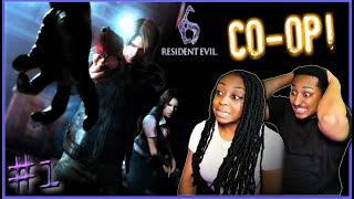 LET'S KEEP IT GOING!! | Resident Evil 6 Leon Co-op Campaign w/@DwayneKyng | Part 1 Gameplay!!!