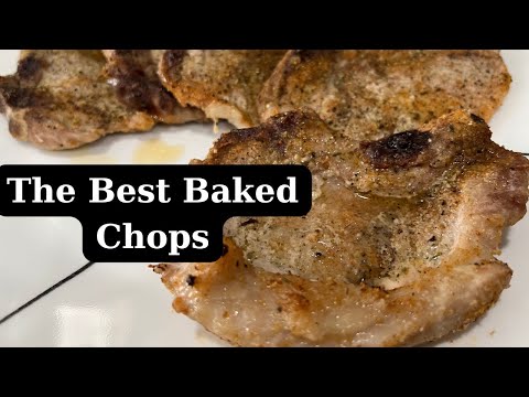 How to make tender and juicy baked pork chops