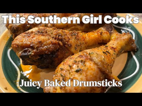 The best chicken drumsticks recipe ever - Easy baked chicken