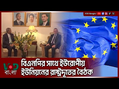 বিএনপি'র সাথে ইউরোপীয় ইউনিয়নের রাষ্ট্রদূতের বৈঠক | BNP | European Union | VOD News