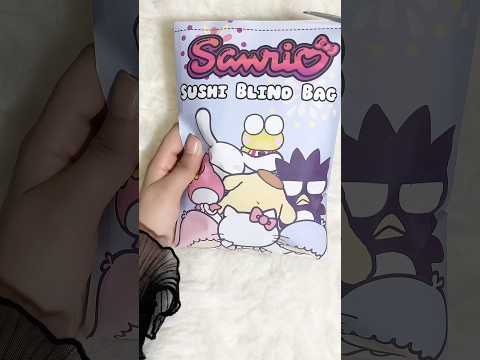 Sanrio Sushi 🍣 Blind Bag #blindbag #asmr #squishy #unboxing #sanrio #diy #craft