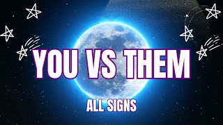 ALL SIGNS: YOU vs THEM Timeless Divine Tarot Love (timestamps)