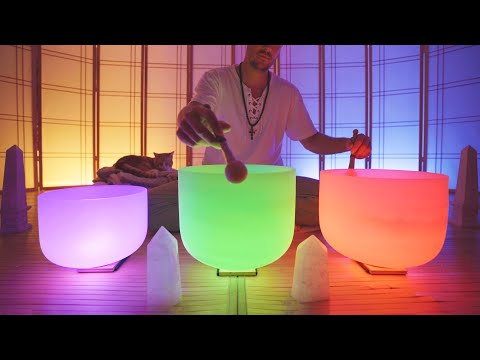 4 Chakra Frequencies for Eternal Love | 257Hz + 343Hz + 432Hz + 528Hz Sound Bath