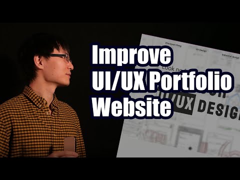 How I Imprive My UI/UX Portfolio Website