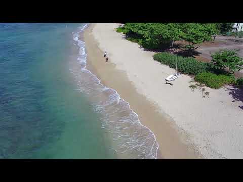 Test flight above Haleiwa Jodo Mission