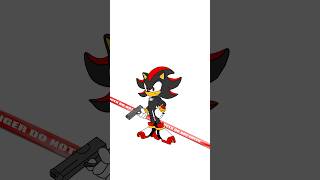 Shadow the Hedgehog crossed the line #sonicanimation #funnycartoon #sonicthehedgehoganimation