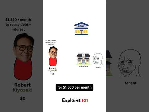 How Rich People Invest in Real Estate? Robert Kiyosaki Example #investing #realestate #debt #rich