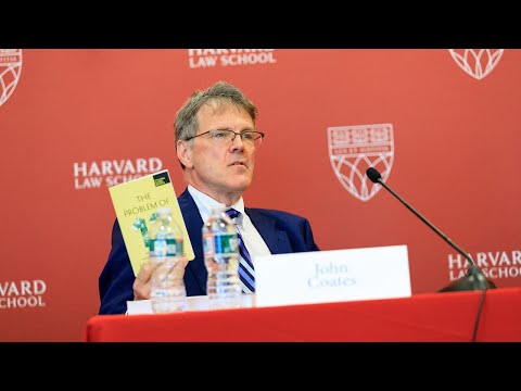 Harvard Law School Library Book Talk | John Coates' "The Problem of Twelve"