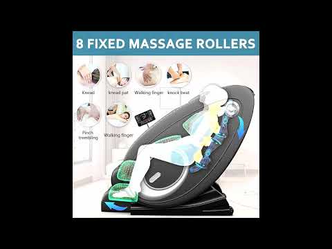 BILITOK Massage Chair with Bluetooth Connection & Speaker, Zero Gravity Recliner, Full Body Air