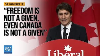 FULL SPEECH: Justin Trudeau Officially Resigns As Canadian Prime Minister | Dawn News English