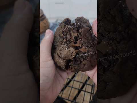 Perfect Chewy Chocolate Cookies             #fypシ゚viral #chocolatelovers #chewychocolatechipcookies