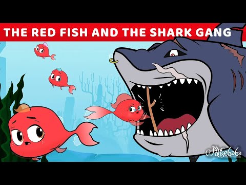 The Red Fish And The Shark Gang | پریوں کی کہانیاں | سوتے وقت کی کہانیاں | Urdu Fairy Tales