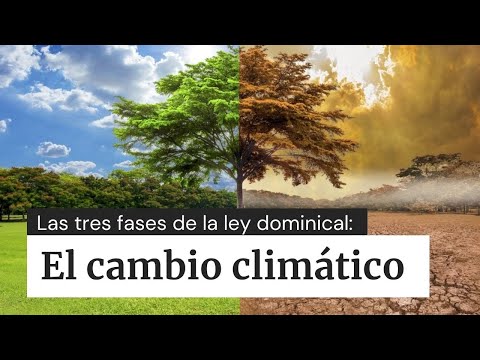 02. Las tres fases de la ley dominical: El cambio climático