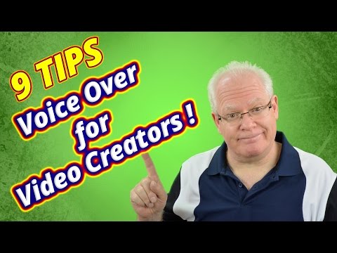 Voice Over Tips For Creating Video