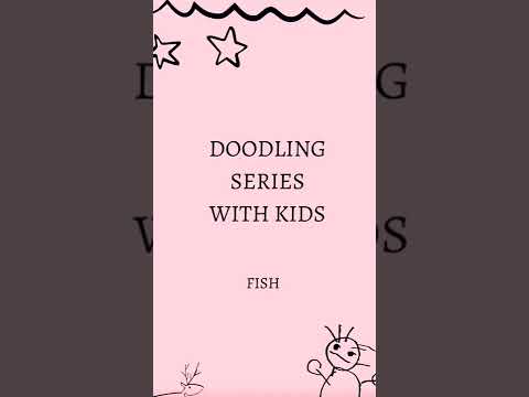 Easy Doodles for Kids | Simple Drawing for Beginners | How to draw a FISH- Step by Step Guide