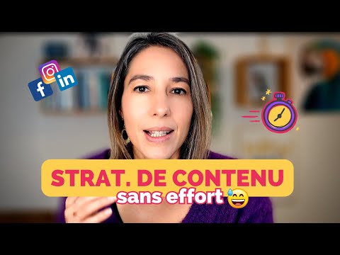 Une Stratégie de Contenu pour les Réseaux Sociaux en 10 min Sans Effort