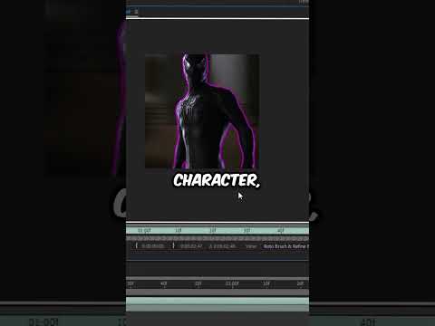 How To Rotobrush After Effects Tutorial