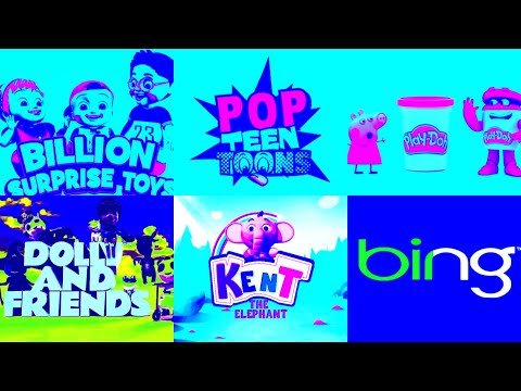 Best logo animation compilation Effects(Billion Surprise Toys, bing Kent the Elephant logo Effects