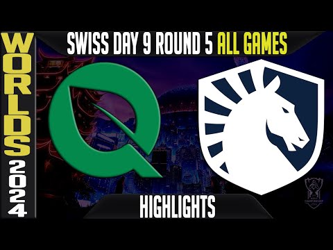 FLY vs TL Highlights ALL GAMES | LoL Worlds 2024 Swiss Stage Day 9 Round 5 | FlyQuest vs Team Liquid