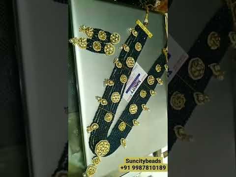 Handmade Beads & Kundan Jewellery || Designer Unique Jewellery || Beads Wholesale || Suncity Beads