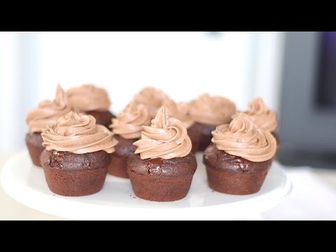 TRIPLE CHOCOLATE MUFFINS Recipe made from scratch! Decadent and moist chocolate muffins