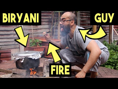 How To Make Easy Beef Biryani At Home On Eid Day - Tech Guy Does Outdoor Cooking