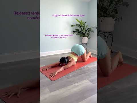 Uttana shishosana pose #yoga