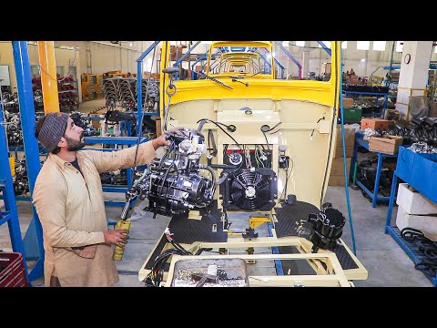 From Parts to Power: Auto Rickshaw Assembly