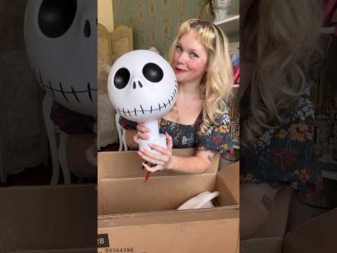 The Jack is Back 🎃 6ft Vampire Jack Skellington and Sally Unboxing from @HomeDepot Sally Doll Next?