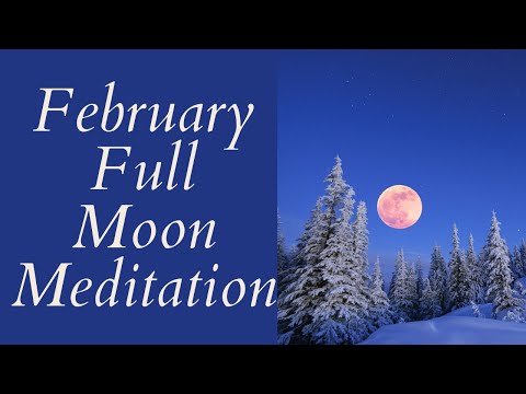 Full Snow Moon Meditation 2025