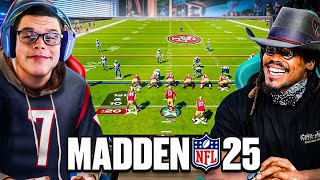 Sketch VS Cam Newton $10,000 Madden 25 Wager