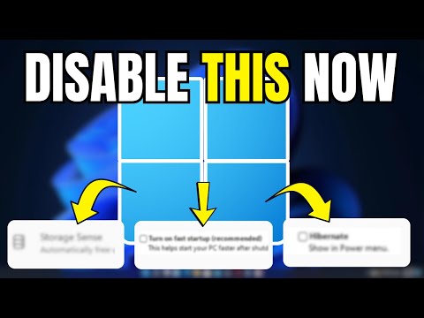 Disable THESE 3 Windows 11 FEATURES NOW!! - FIX Windows SLOW Performance