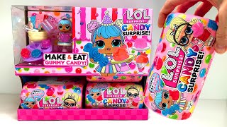 NEW! LOL Candy Surprise Make & Eat Gummy Candy Dolls Unboxing FULL case