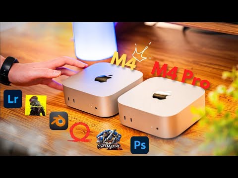 NEW M4 Mac Mini Base Model vs M4 Pro Mac Mini Stress Test: DON'T REGRET Your Purchase! 16GB vs 24GB