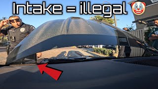 CA Where An Intake Is A Crime | M4 Gets State Ref Ticket  🚔