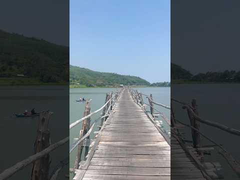 Beautiful Wooden Bridge! Central Vietnam Motorcycle Ride! #motorbiketourexpert