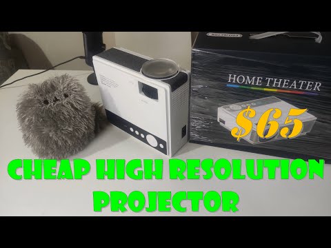 Cheap High Native Resolution $65 Projector! Is it Good?