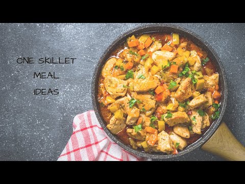 Quick and Easy One Skillet Dinner Ideas 🍳😋👌🏾