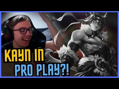 THEBAUSFFS PLAYED KAYN IN A PRO MATCH?! (Grey Kayn)