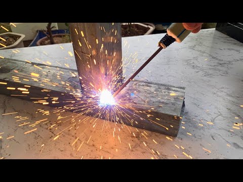 How to make a simple welding machine from SPARK PLUG at home! Genius invention