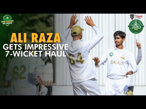 7️⃣ - 4️⃣8️⃣ - Ali Raza Bowls a Stunning Spell | Sialkot vs Peshawar | Quaid-e-Azam Trophy Final