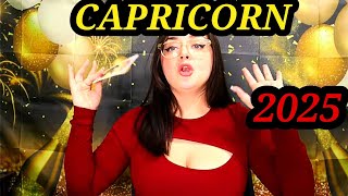 CAPRICORN ♑️ BEST 2025 Reading Capricorn You Have NO IDEA What's Coming Towards You!! 🤩😍 2025