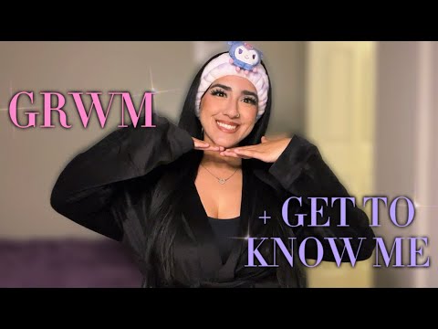 GET READY WITH ME ￼+ GET TO KNOW ME (childhood, depression, anxiety)